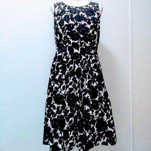 Talbots fit and flare dress